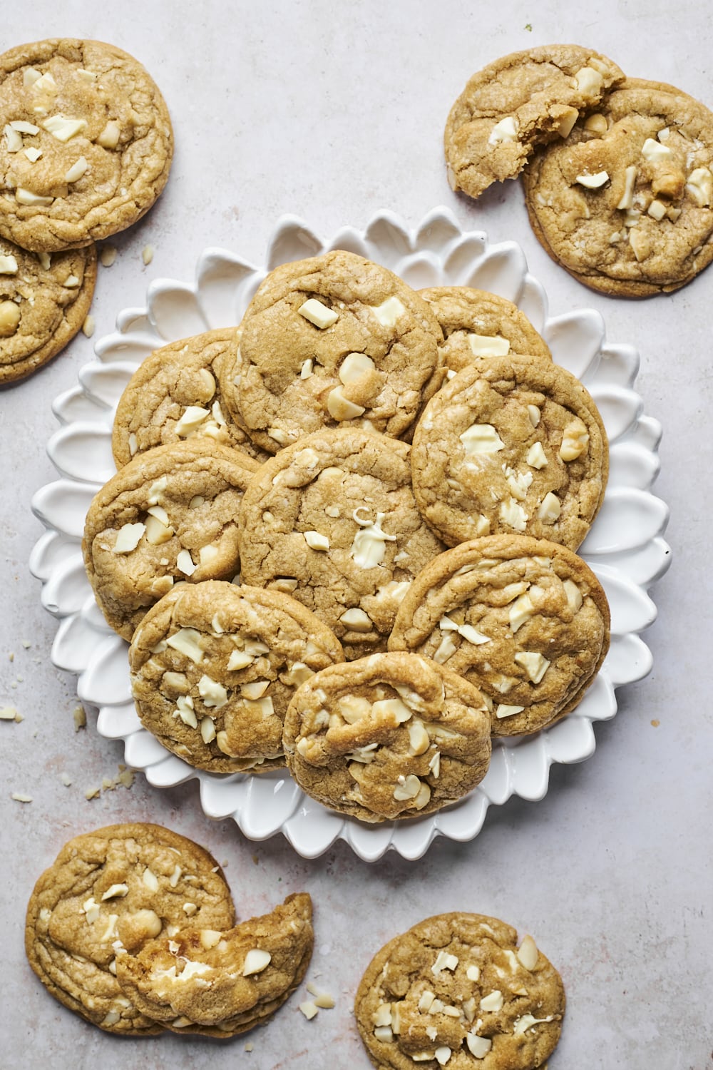 White Chocolate Macadamia Nut Cookies