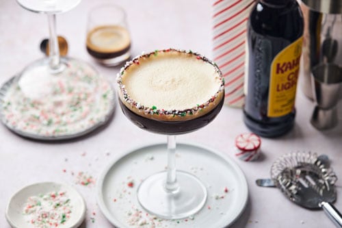 Peppermint Espresso Martini