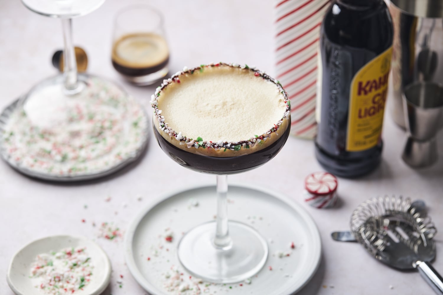 Frozen Peppermint Espresso Martini