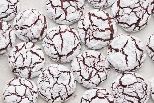 Chocolate Crinkle Cookies