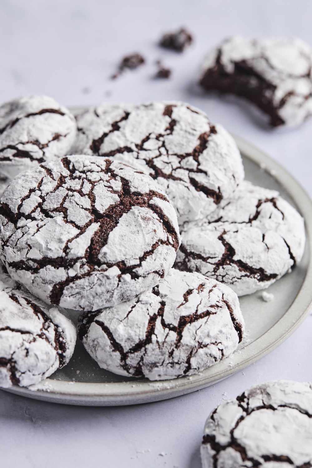 Chocolate Crinkle Cookies