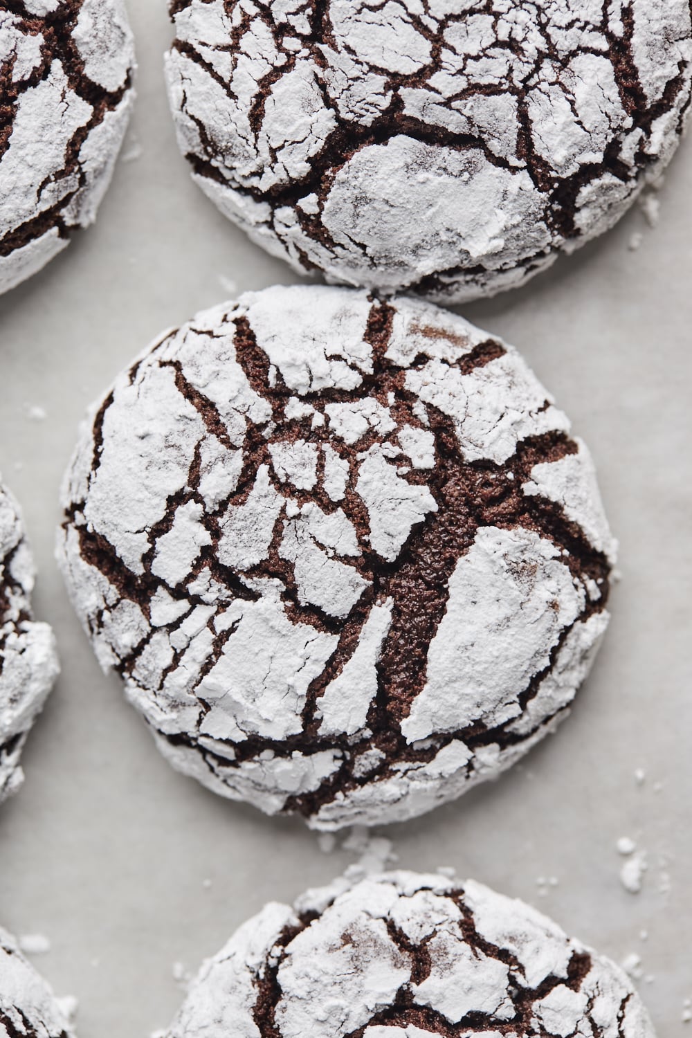 Chocolate Crinkle Cookies