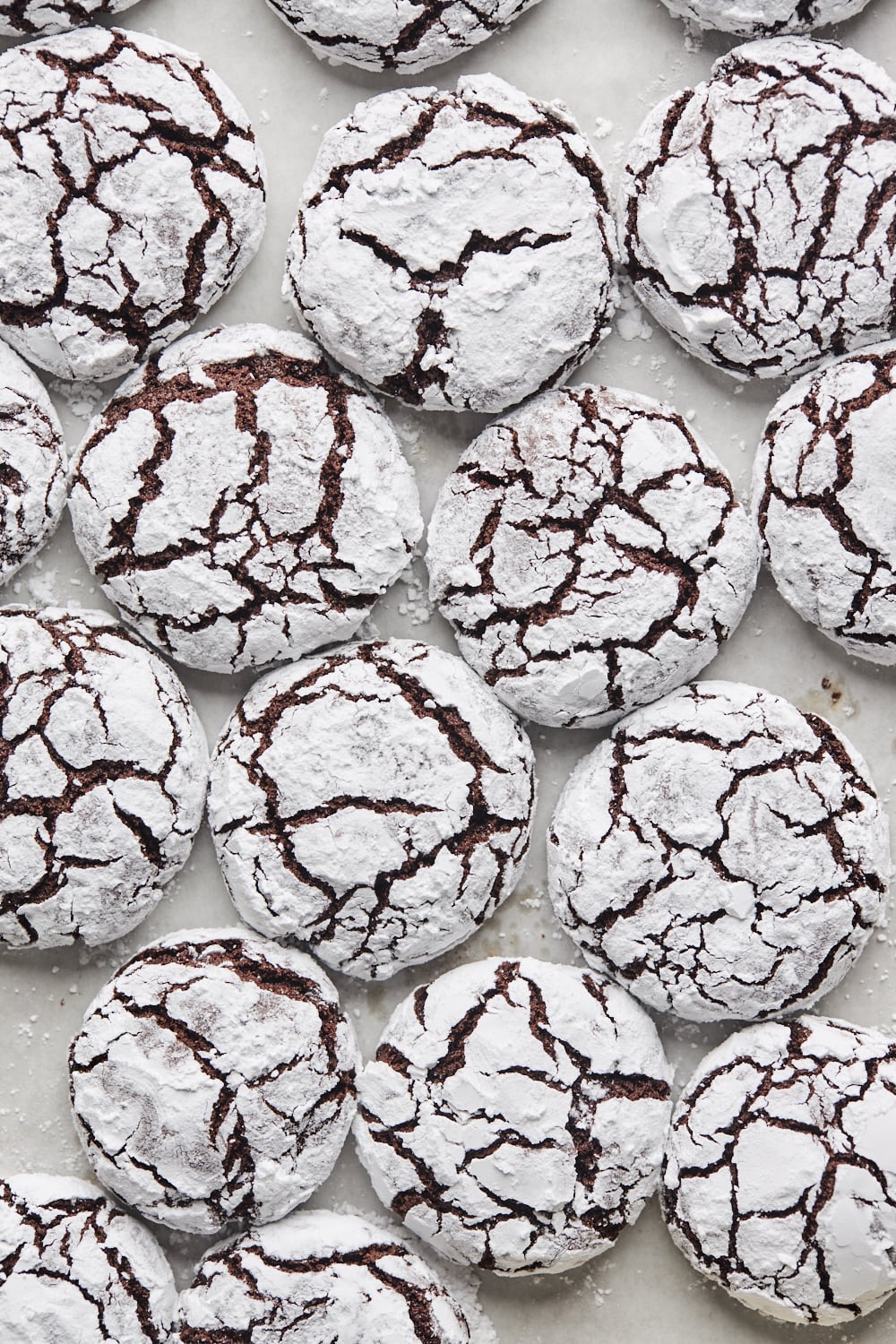 Chocolate Crinkle Cookies