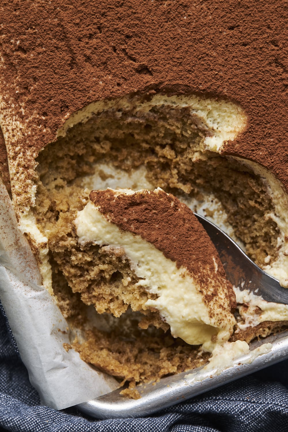 Tiramisu Cake with Pan di Spagna and Mascarpone - SugarLoveSpices