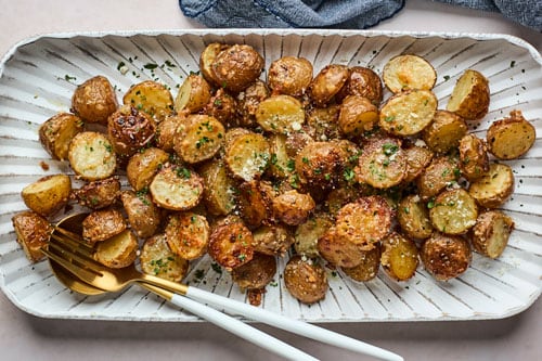 Easy Roasted Parmesan Potatoes