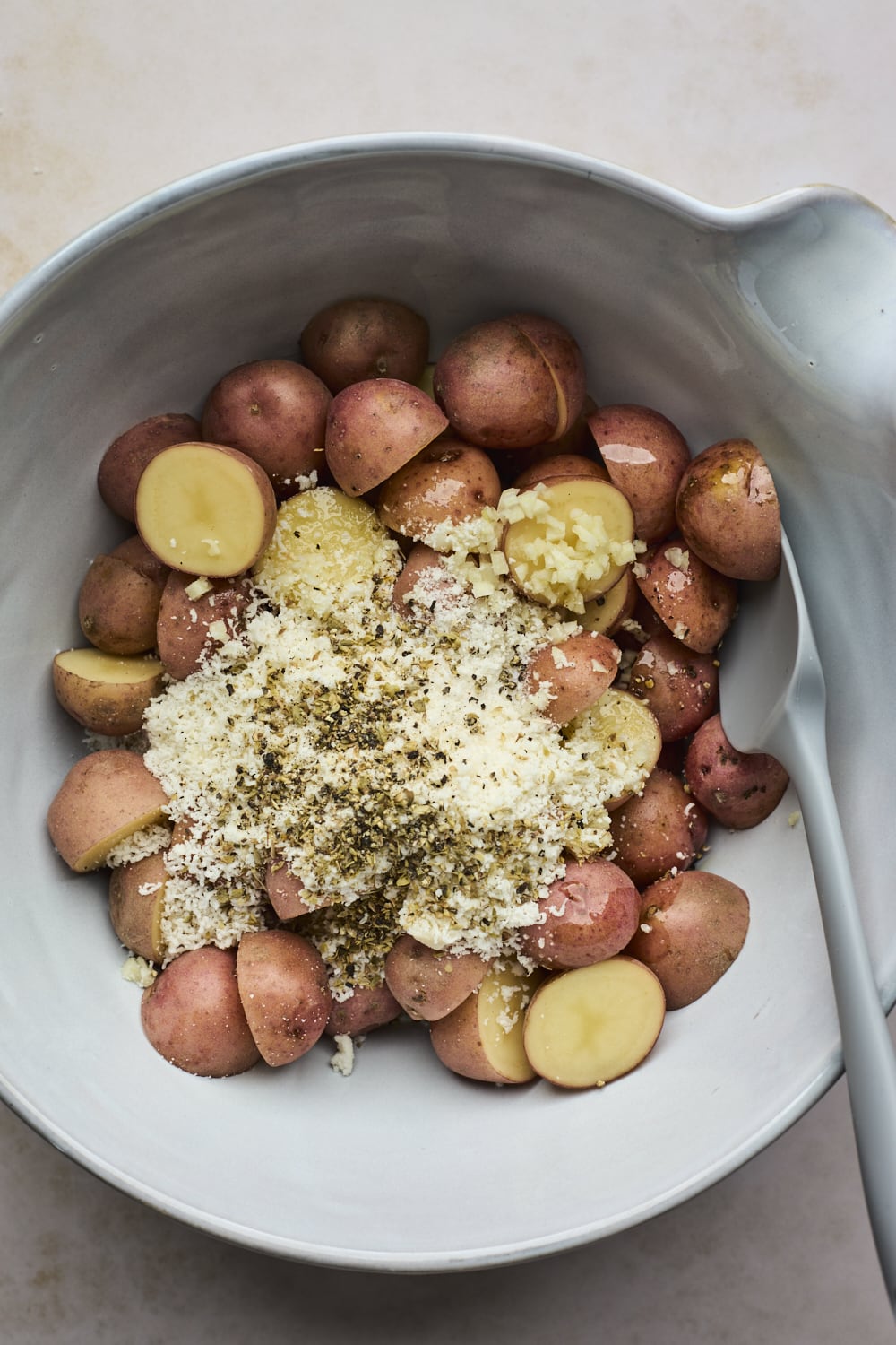 Easy Roasted Parmesan Potatoes