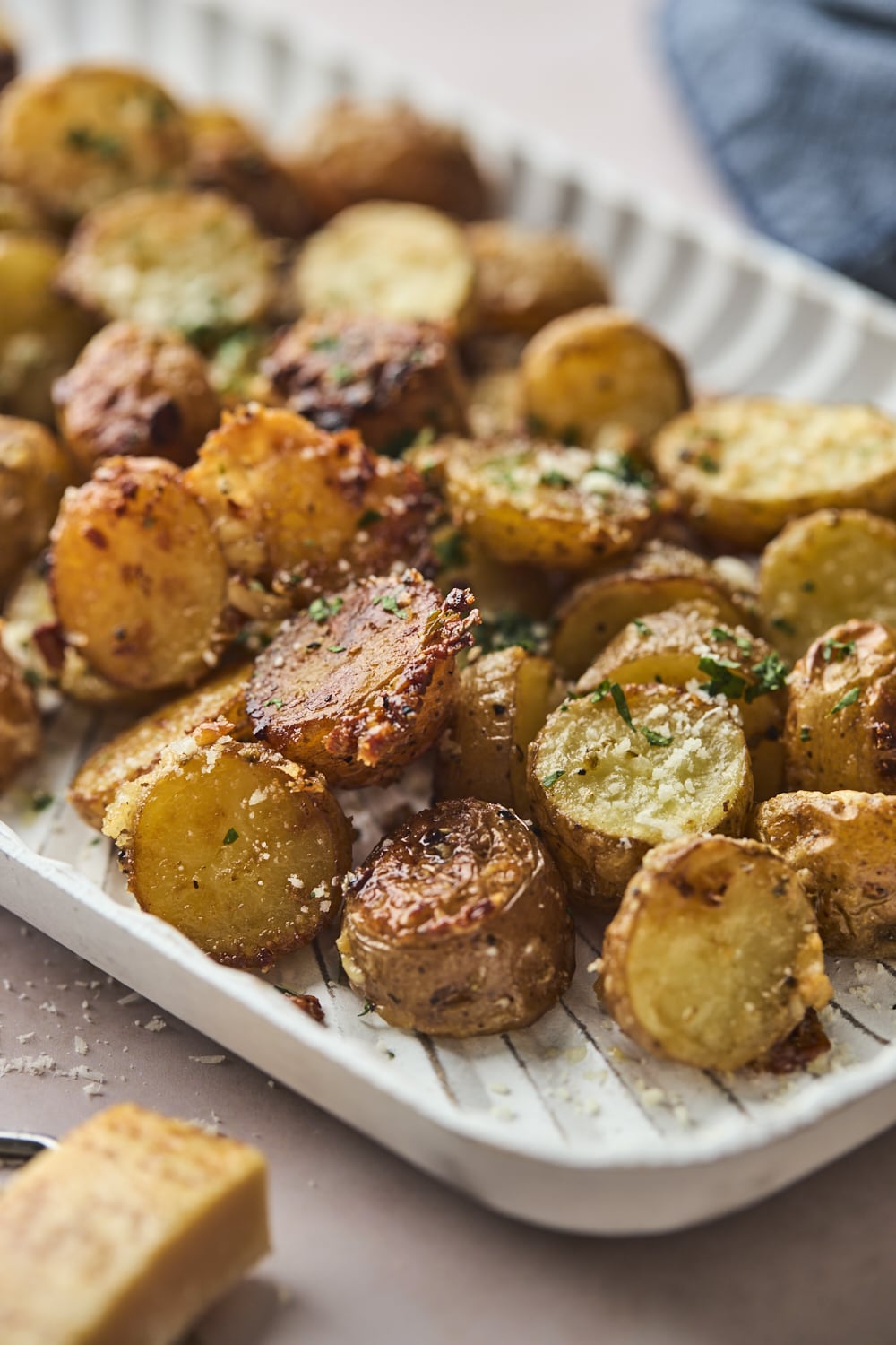 Easy Roasted Parmesan Potatoes