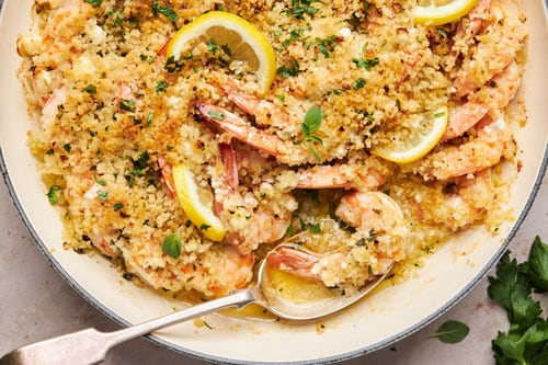 Baked Shrimp Scampi