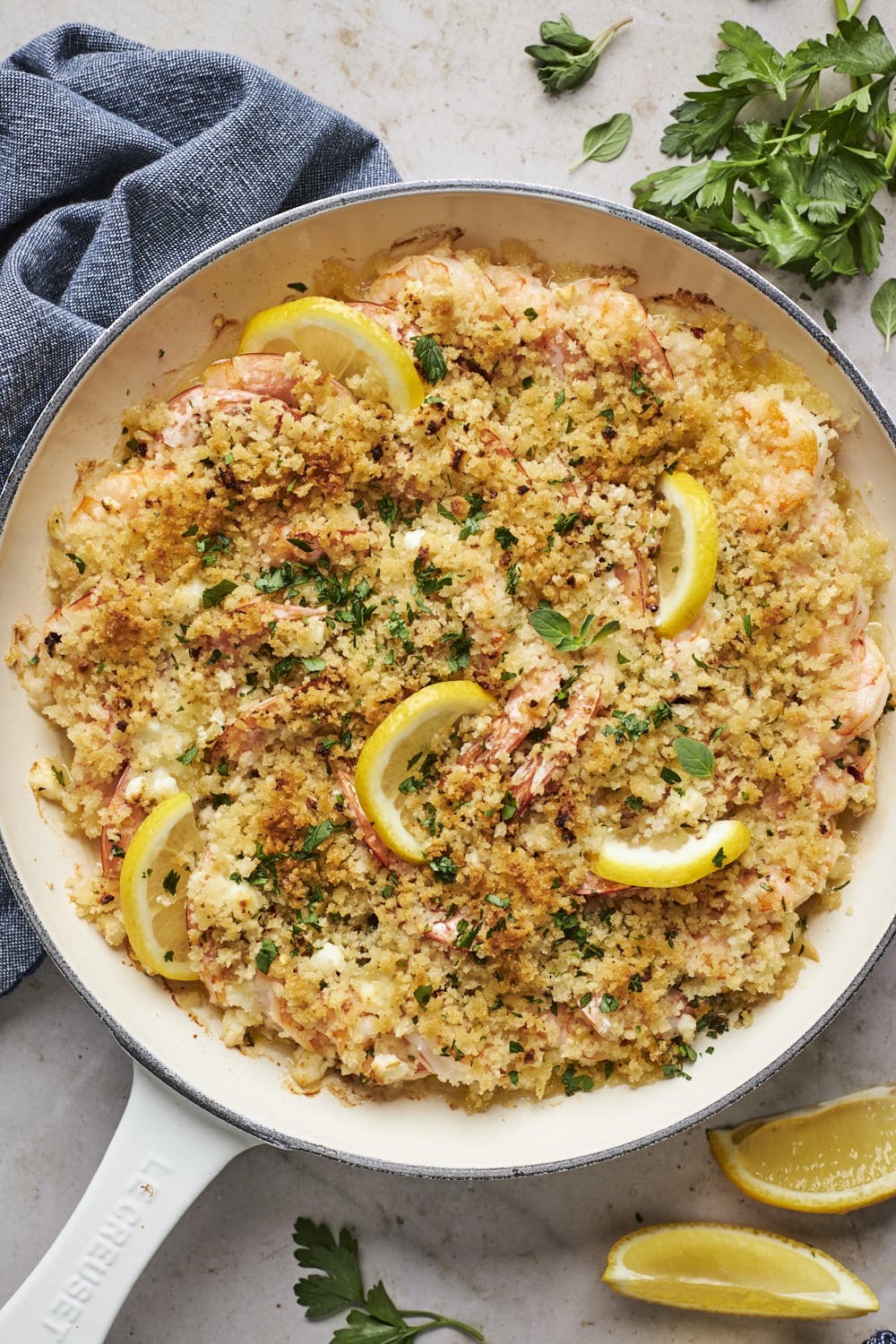 Baked Shrimp Scampi