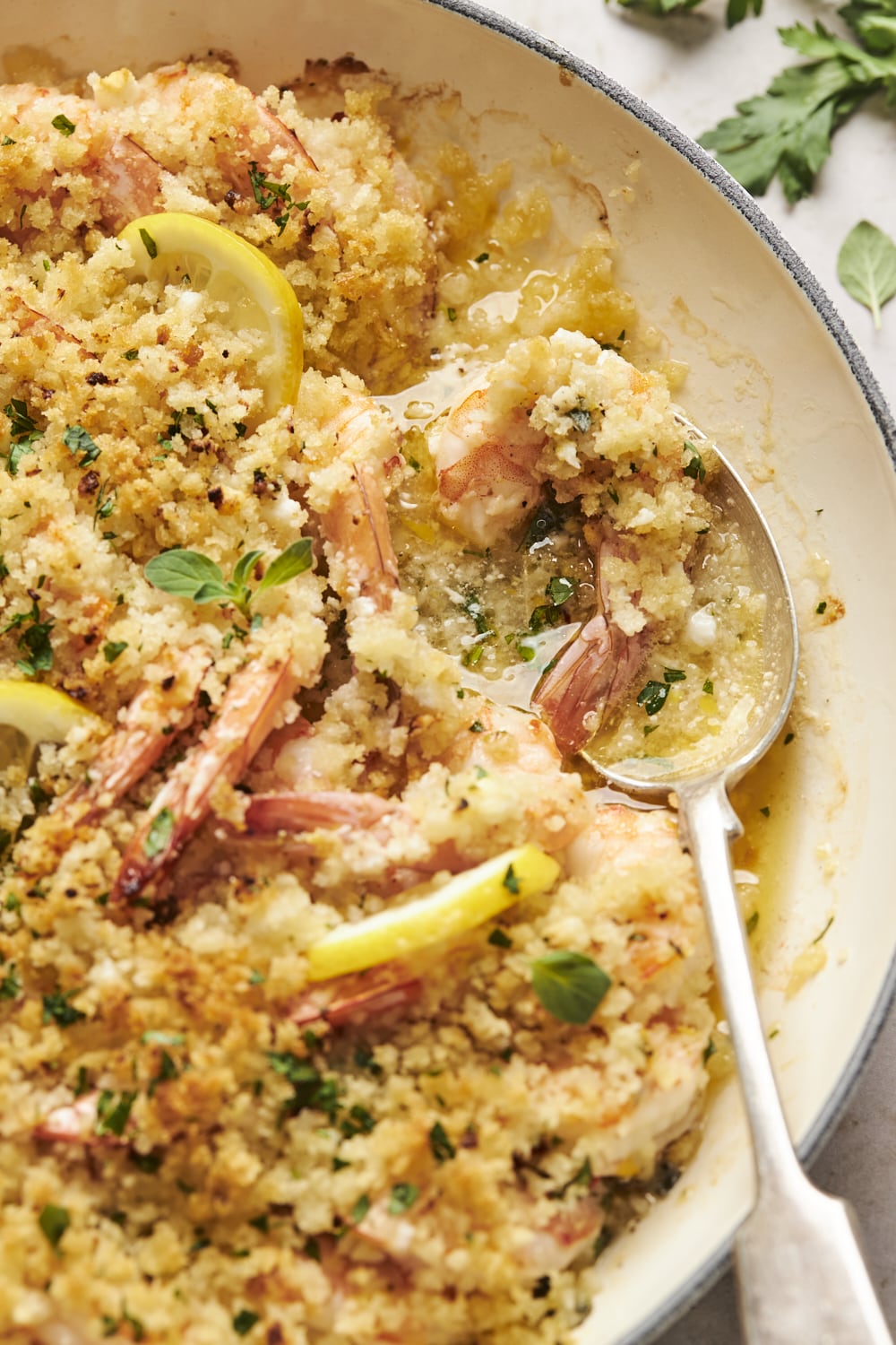 Baked Shrimp Scampi