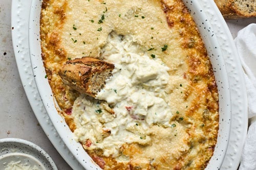 Creamy Hot Artichoke Dip