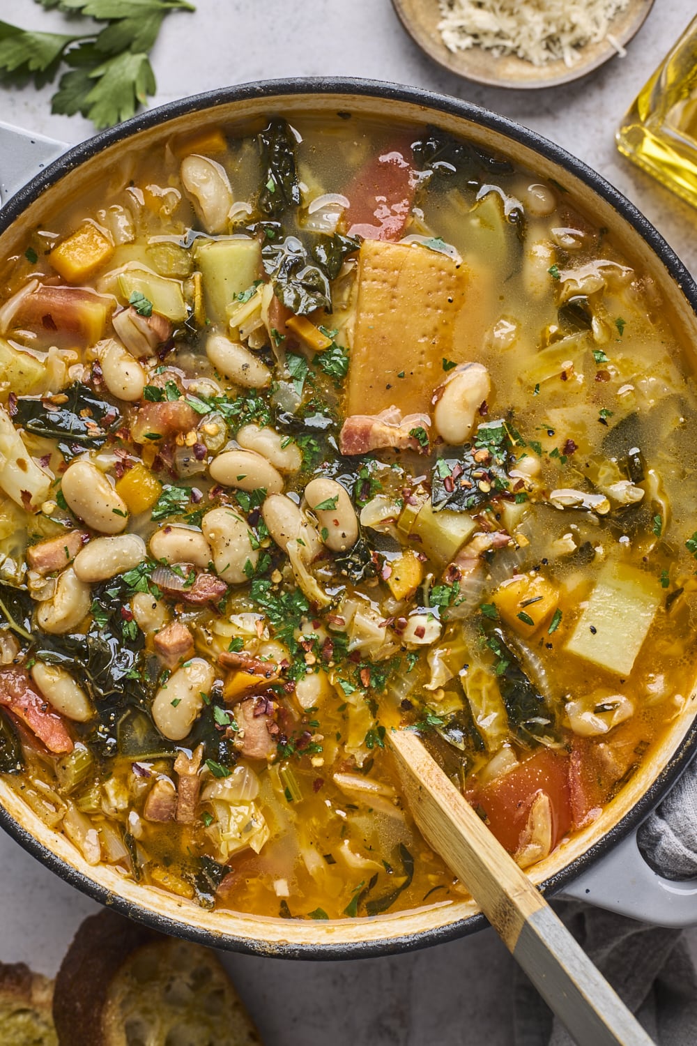 Hearty Ribollita Soup