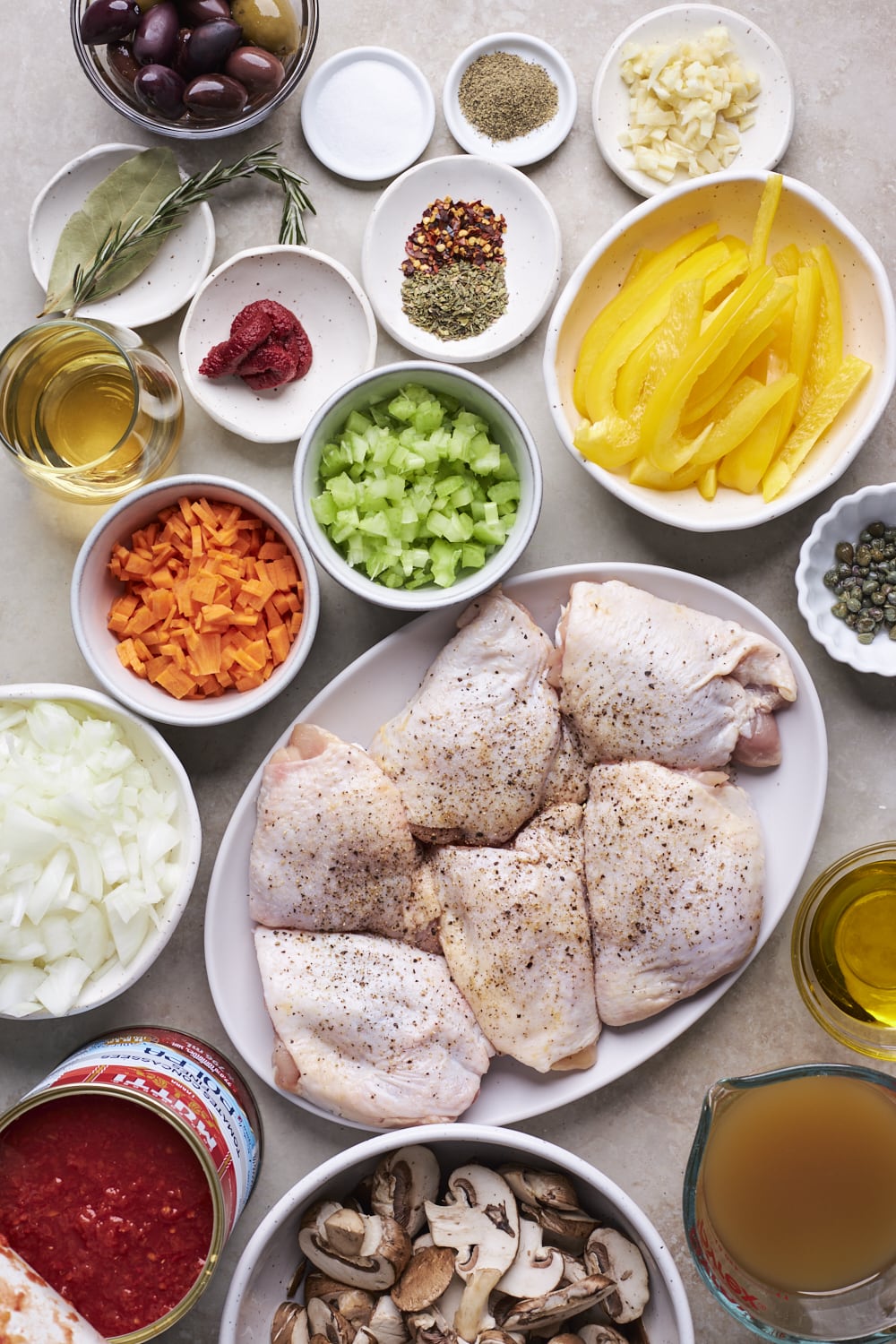 Chicken Cacciatore Recipe Ingredients