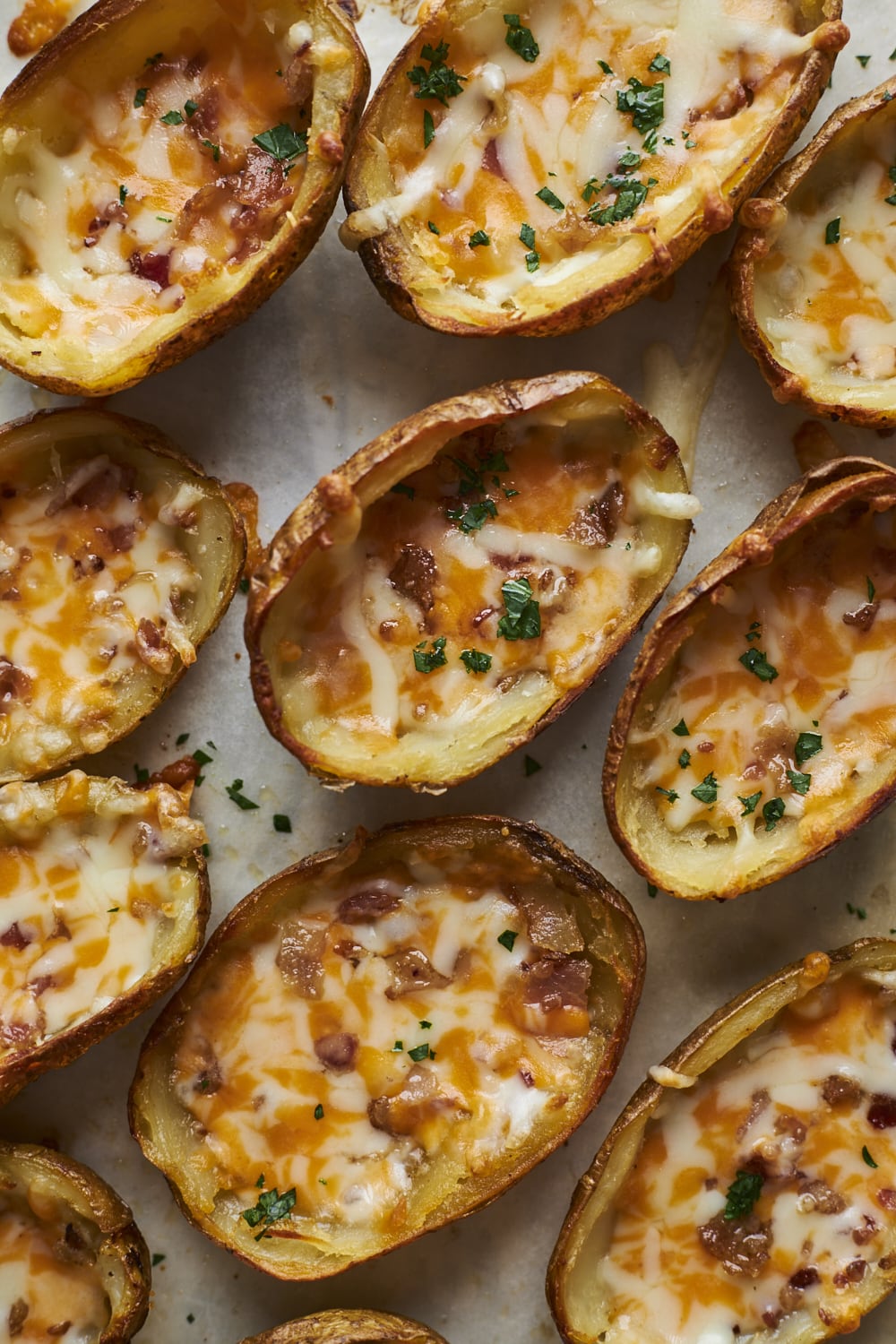 Crispy Oven Baked Potato Skins