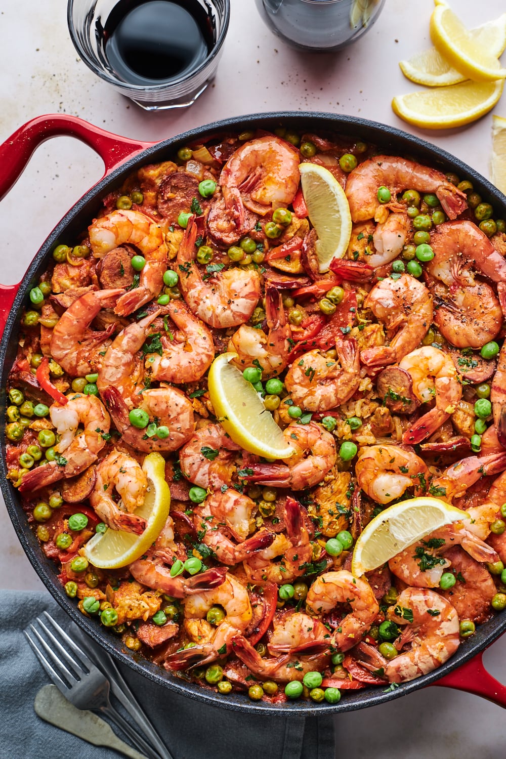 Chicken Chorizo & Shrimp Paella