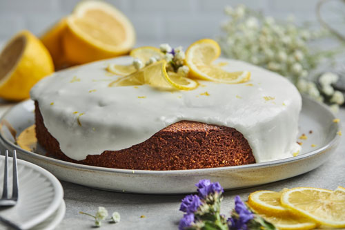 Lemon Polenta Cake