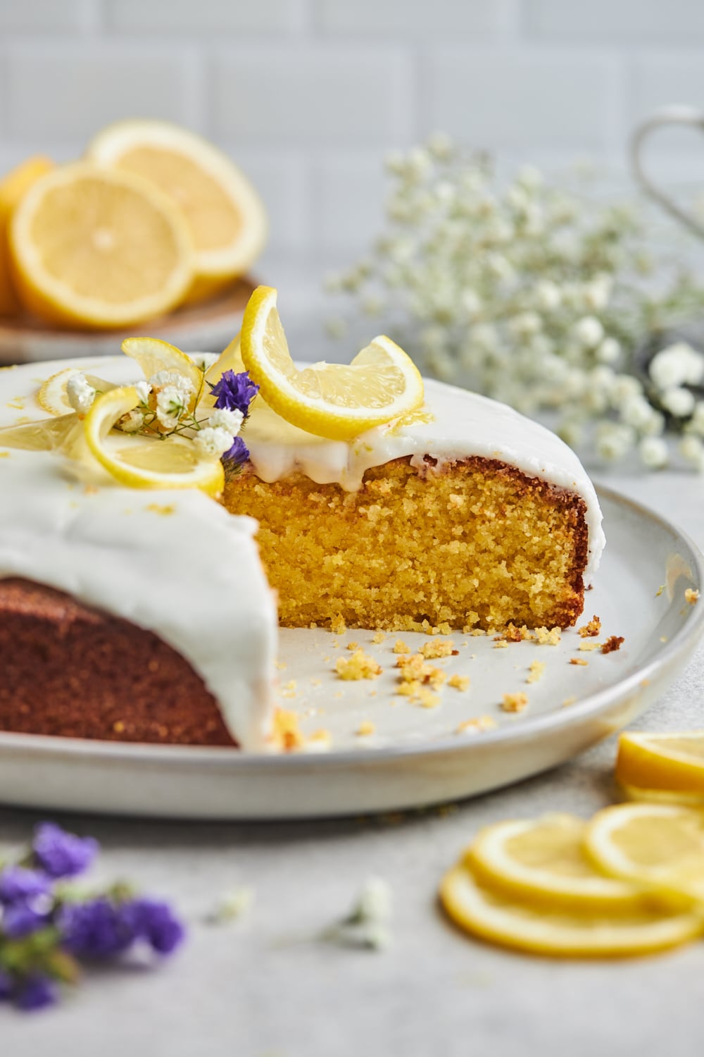 Lemon Polenta Cake