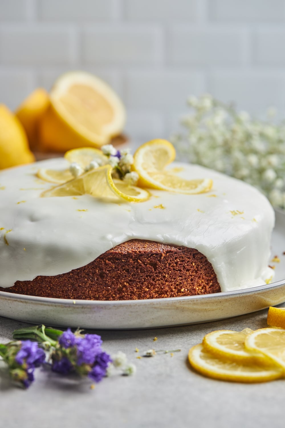 Lemon Polenta Cake