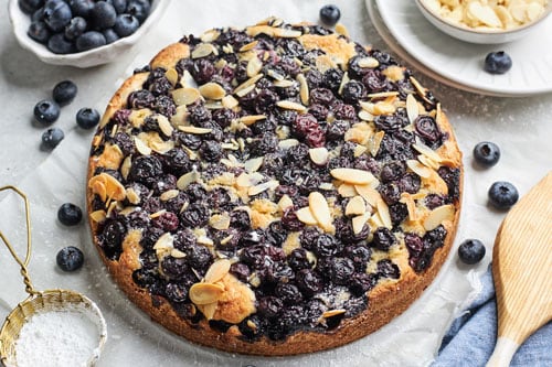 Easy Blueberry Cake