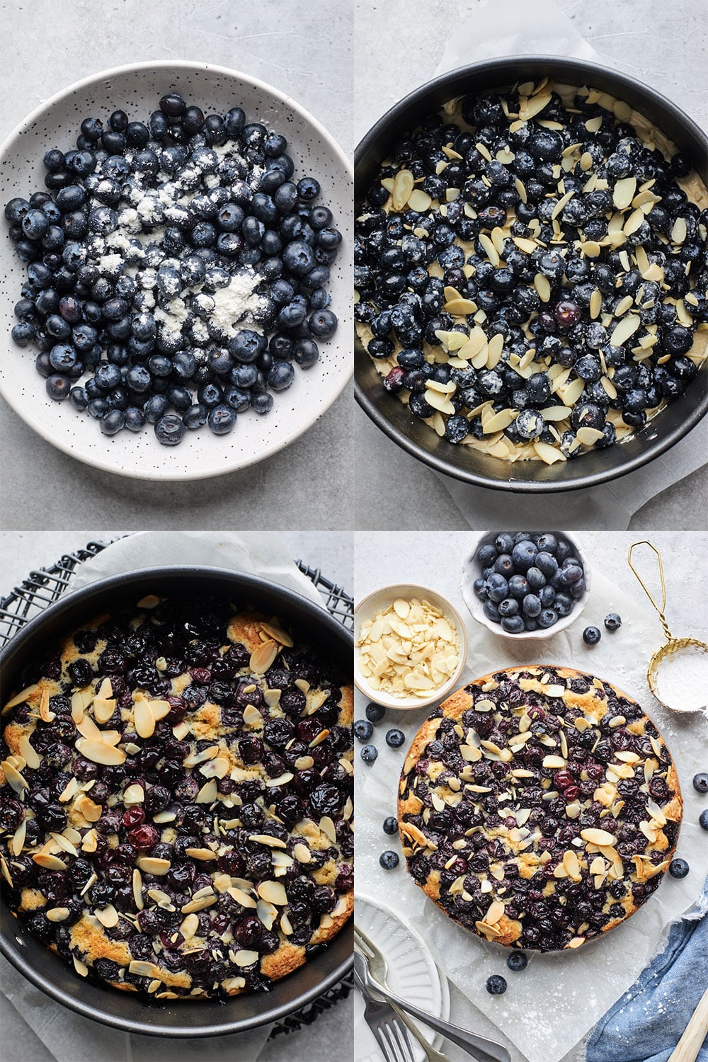 Easy Blueberry Cake