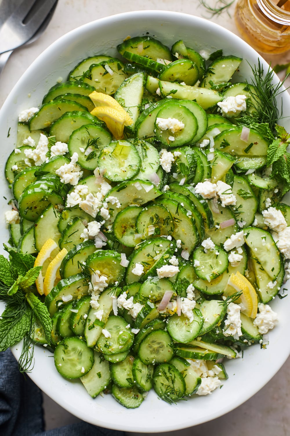 Greek Cucumber Salad