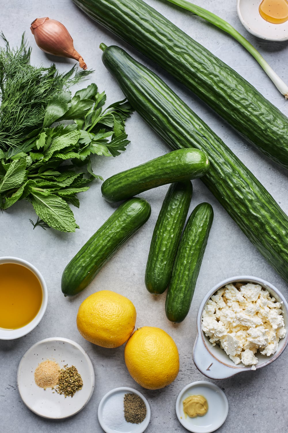 Greek Cucumber Salad