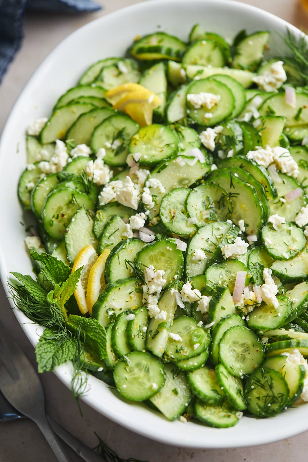 Greek Cucumber Salad