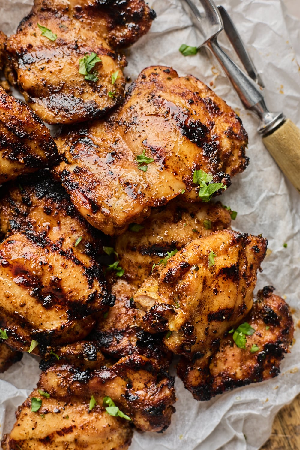 Grilled Chicken Thighs