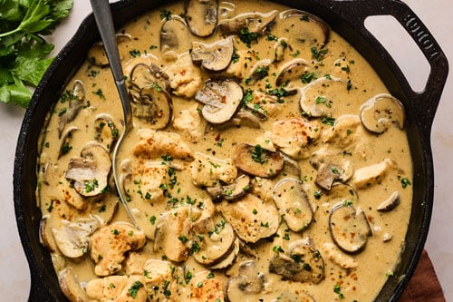 Chicken Stroganoff