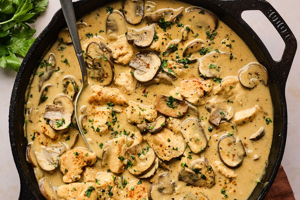 Chicken Stroganoff