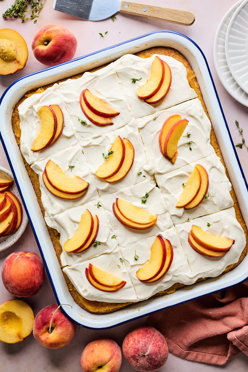  Peaches and Cream Cake