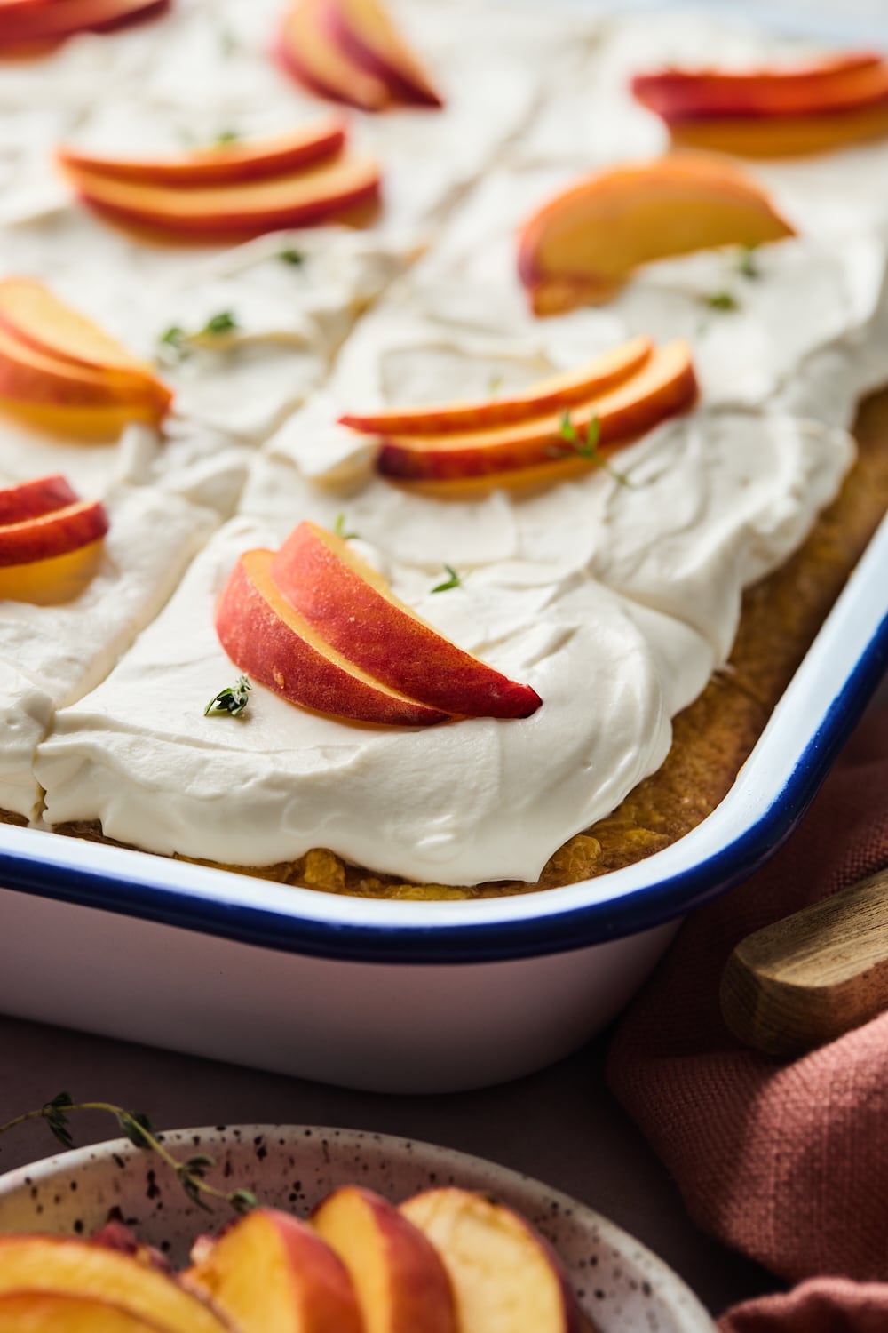  Peaches and Cream Cake