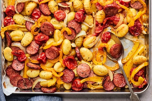 Sheet Pan Gnocchi