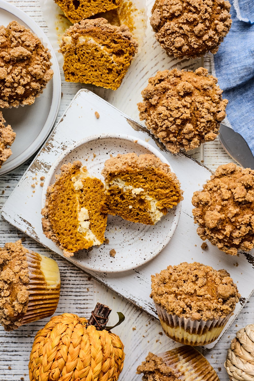 Pumpkin Cream Cheese Muffins