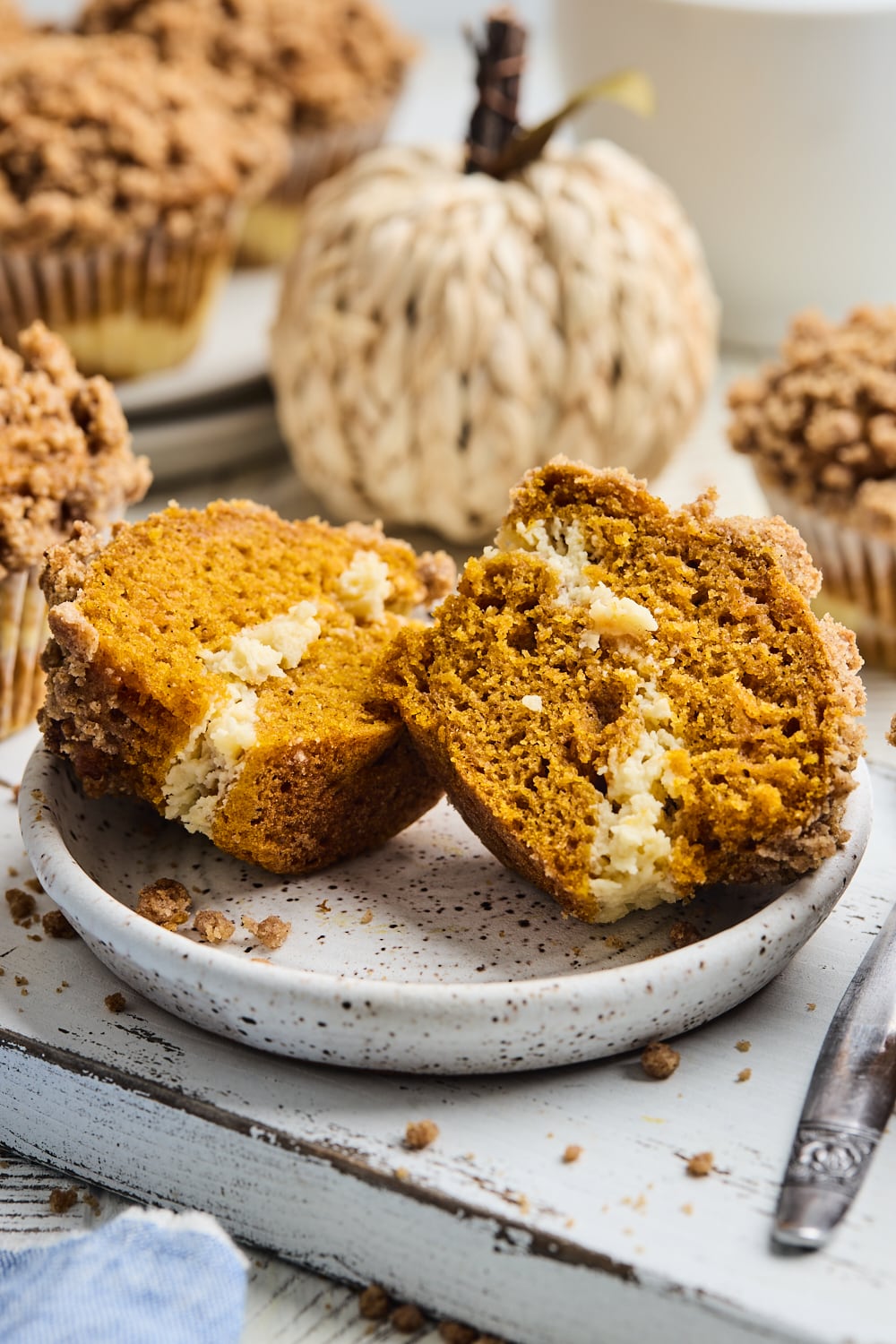 Pumpkin Cream Cheese Muffins