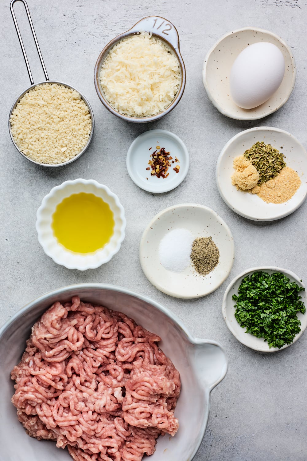 Turkey Meatball Ingredients