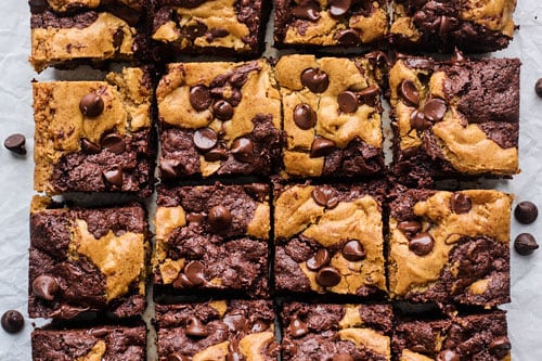 Homemade Chocolate Chip Brookies