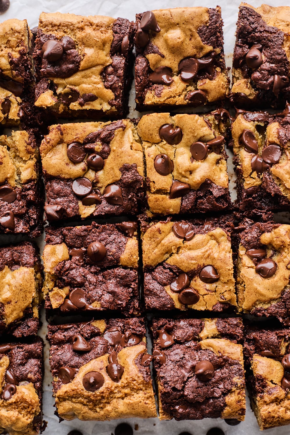 Homemade Chocolate Chip Brookies