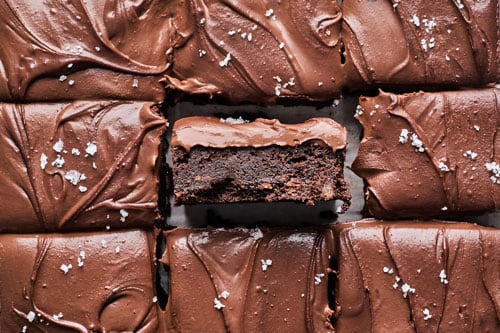 Chocolate Ganache Brownies