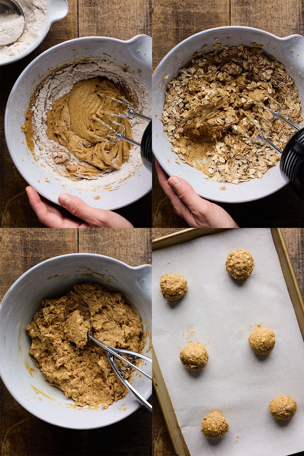 Soft and Chewy Oatmeal Cookies