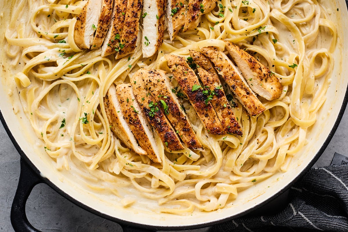 Chicken Fettuccine Alfredo