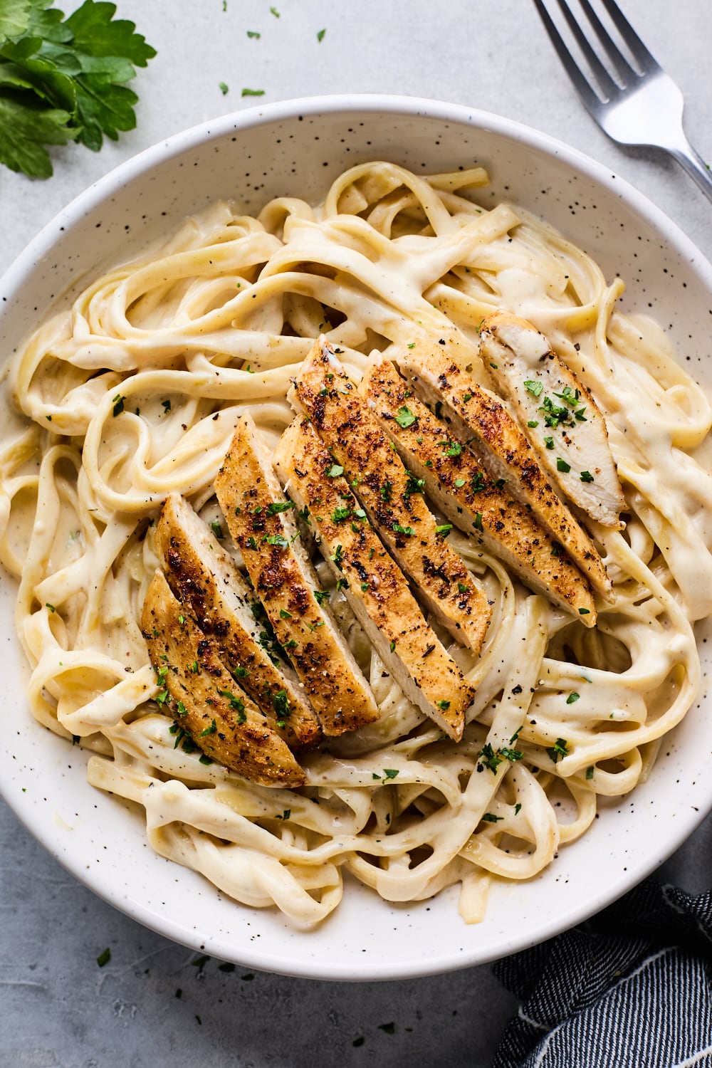 Chicken Fettuccine Alfredo