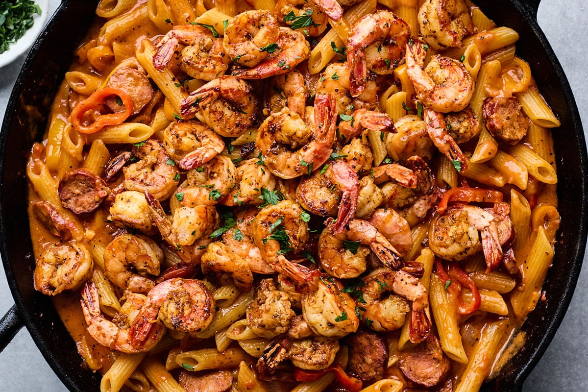 Cajun Shrimp Pasta