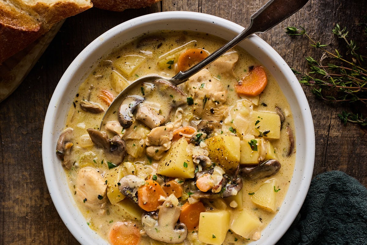 Creamy Chicken Stew