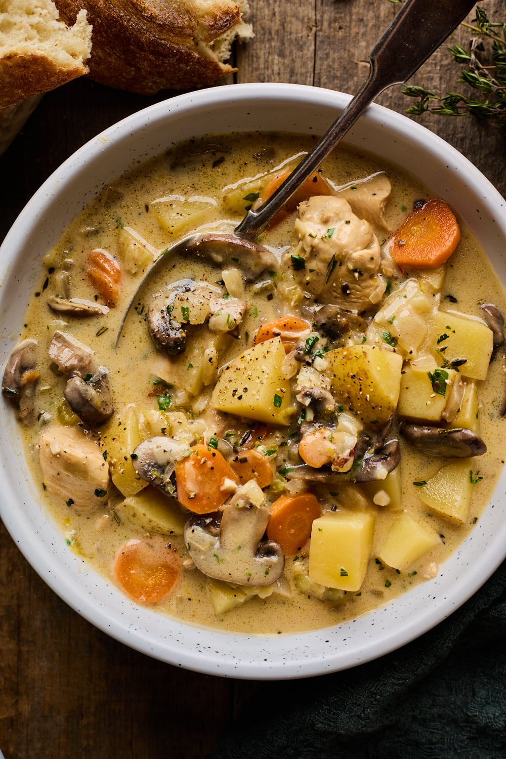 Creamy Chicken Stew