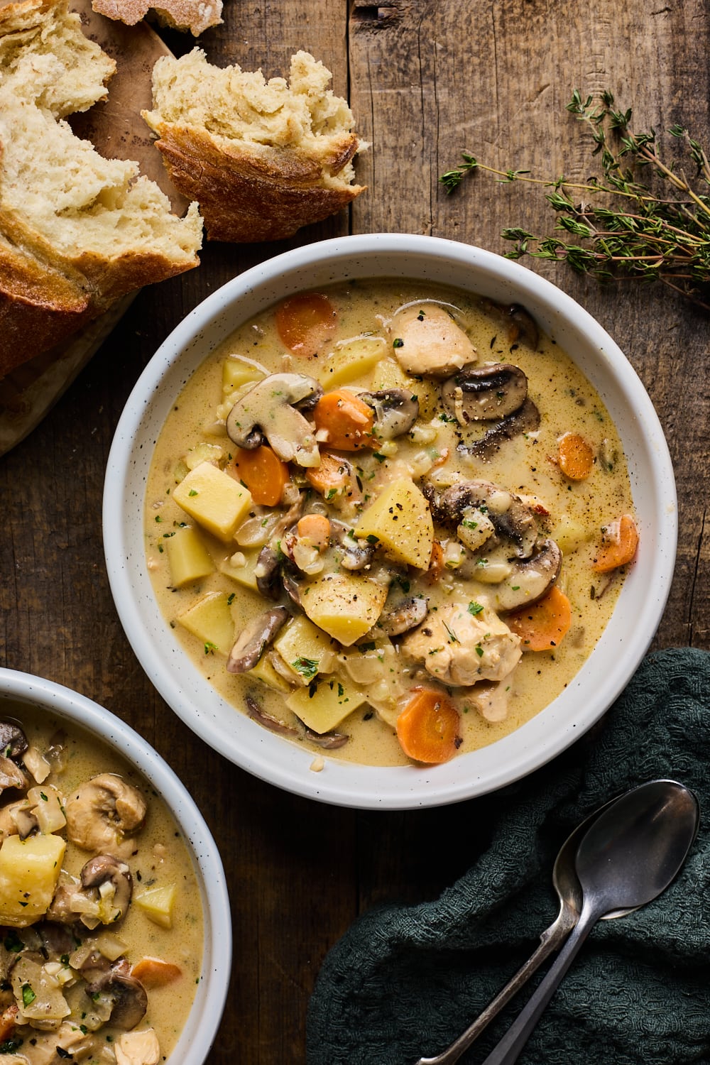 Creamy Chicken Stew