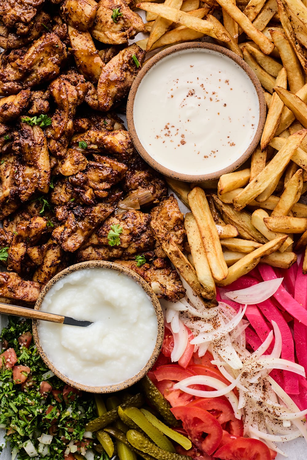 Easy Sheet Pan Chicken Shawarma