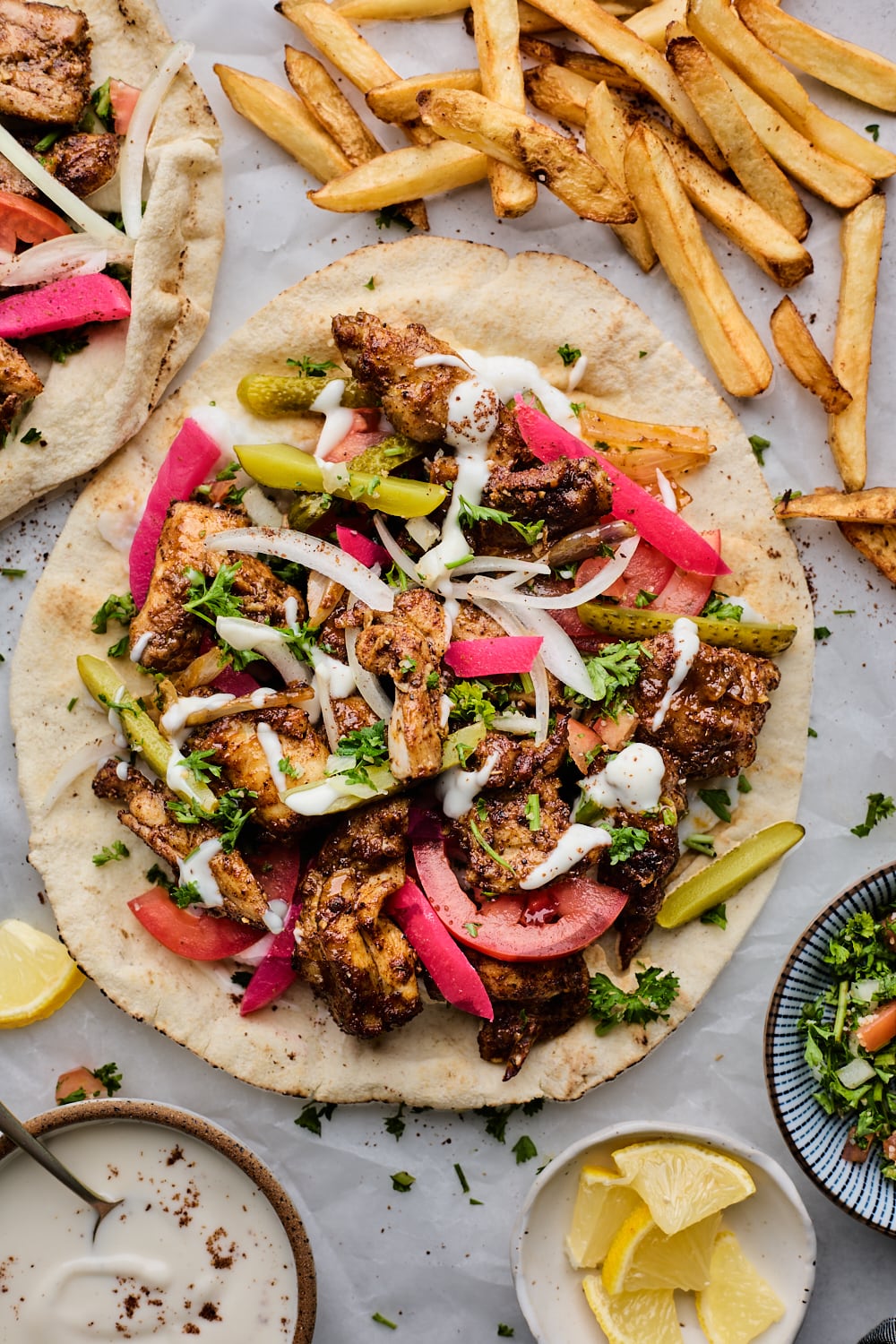 Easy Sheet Pan Chicken Shawarma