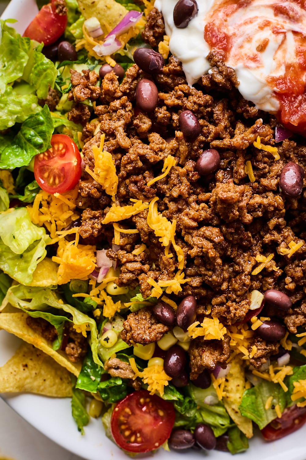 Taco Salad Close Up