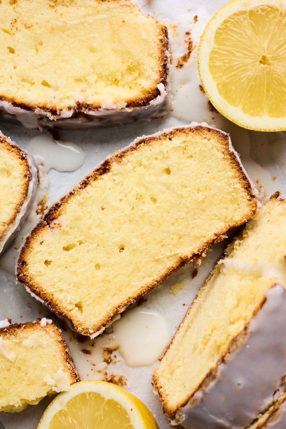 A Slice Of Lemon Pound Cake